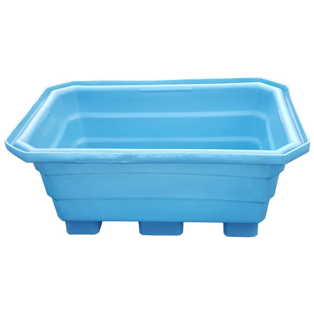 Blue Fork Lift Mortar Tub