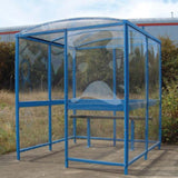 Formby Waiting Shelter with Clear PETG Roof 1m - 6m