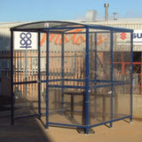 Formby Waiting Shelter with Clear PETG Roof 1m - 6m