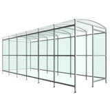 Commercial-grade Formby Waiting Shelter with clear roof protection