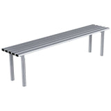 HADDON-seat-picnic-backless-bench-autopa-steel-metal-garden-outdoor-seating-commercial-industrial-park-schools-durable-powder-coated-heavy-duty-weather-resistant-bolt-down-fixed-shopping-centres-flanged
