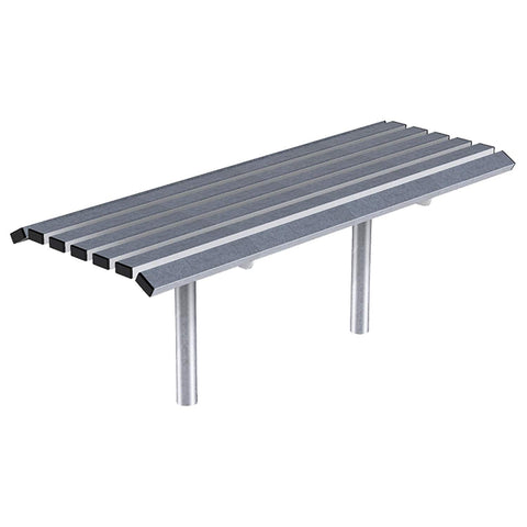 Carlton Steel Outdoor Backless Bench