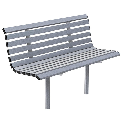 Carlton Steel Outdoor Seat