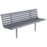 drayton-bench-seat-table-backrest-bench-autopa-steel-metal-garden-outdoor-seating-commercial-industrial-park-durable-powder-coated-heavy-duty-weather-resistant-bolt-down-fixed-flanged
