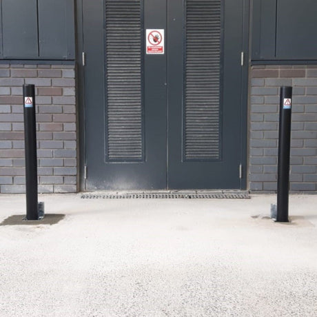 Galvanised Removable Security Post