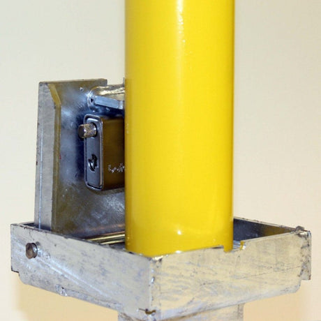 Galvanised Removable Security Post