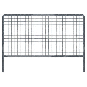 Galvanised Steel Mesh Fencing for 2 Metre CityWall 25mph Crash Tested Water Filled Barrier