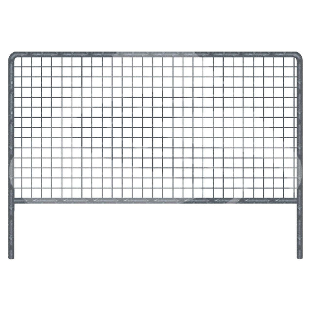 Galvanised Steel Mesh Fencing for 2 Metre CityWall 25mph Crash Tested Water Filled Barrier