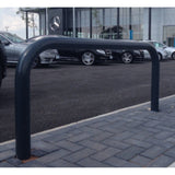 Galvanised Steel & Powder Coated Hoop Perimeter Barrier - 76mm Diameter