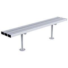 triton-perch-backless-bench-seat-picnic-table-autopa-steel-metal-garden-outdoor-seating-commercial-industrial-park-schools-powder-coated-heavy-duty-weather-resistant-bolt-down-fixed-shopping-centres-flanged
