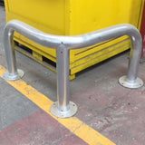 Warehouse Corner Protection Hoop Barrier - Galvanised