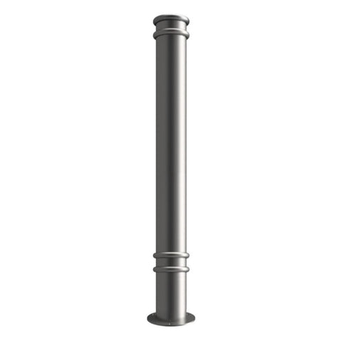 GFC3700 Ornamental Bollard 114mm Diameter 900mm Above Ground Mild Steel