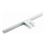 Gondola Top Shelf Bracket - Extend Display Space with Chrome Brackets | White & Chrome Options Available | Compatible with Gondola Shelving Systems