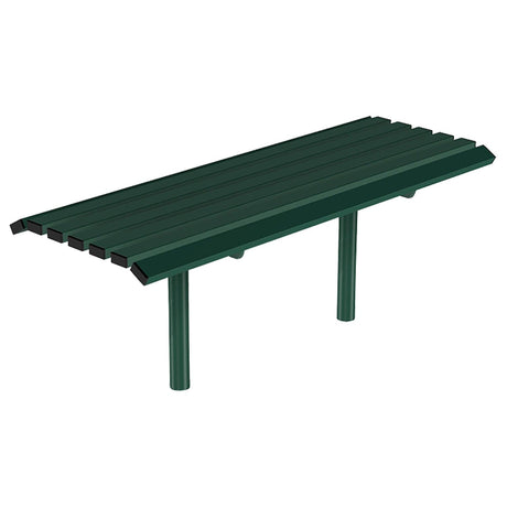 Carlton Steel Outdoor Backless Bench
