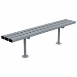 triton-perch-backless-bench-seat-picnic-table-autopa-steel-metal-garden-outdoor-seating-commercial-industrial-park-schools-powder-coated-heavy-duty-weather-resistant-bolt-down-fixed-shopping-centres-flanged
