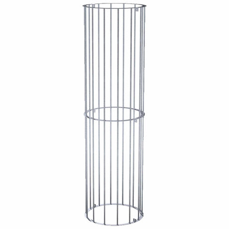 Round galvanised steel tree guard