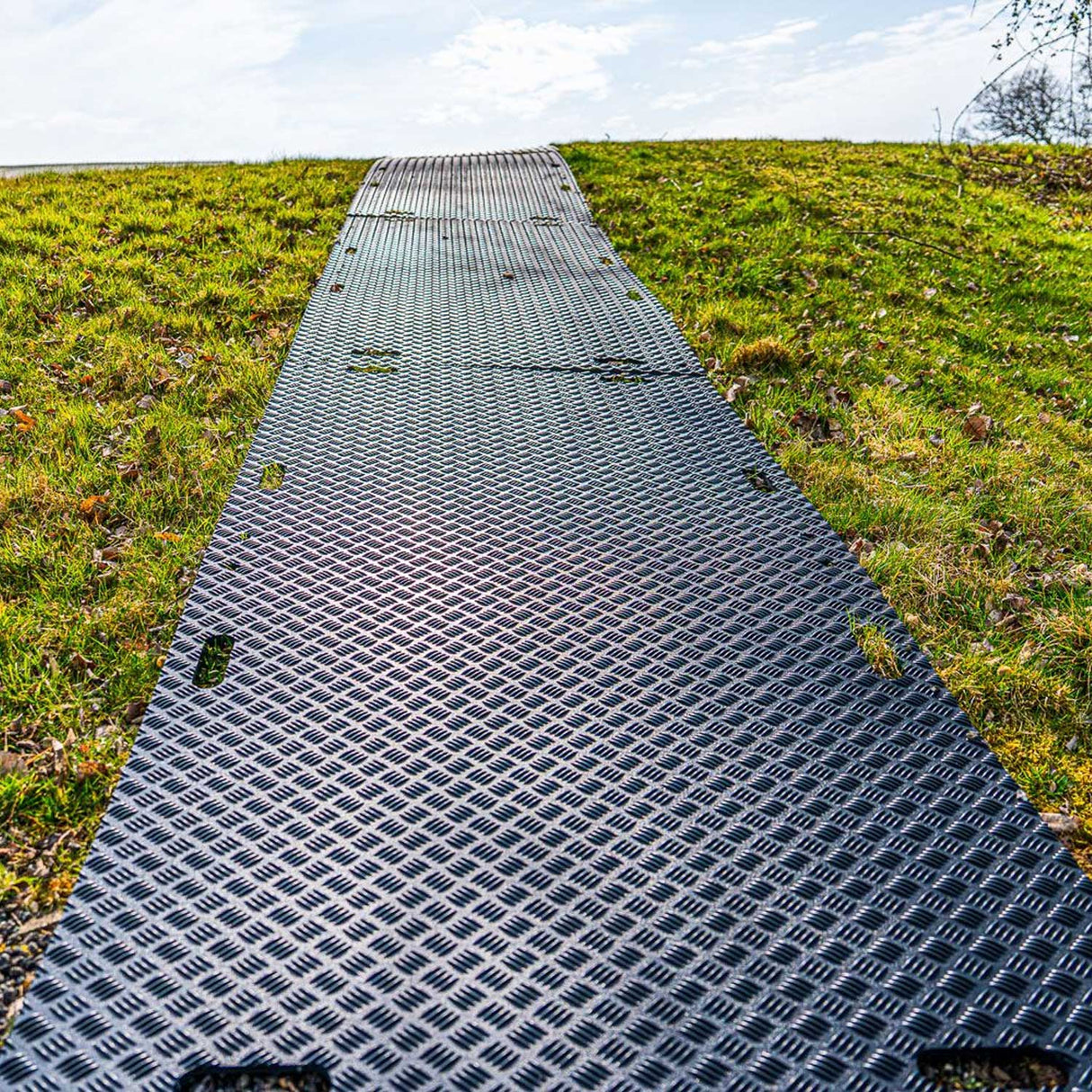 GroundTuff PRO Anti-Slip Ground Protection PVC Mat - 1.2m x 2.4m