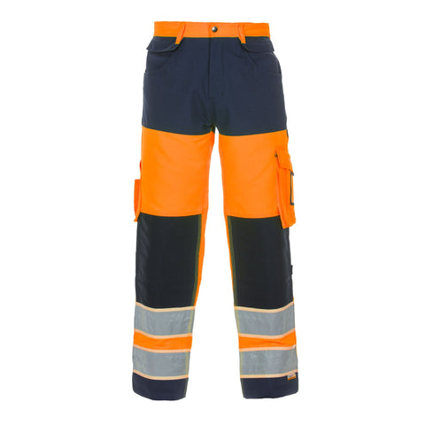 Hi-vis Gid Two Tone Trousers with adjustable elastic waist