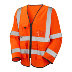 Orange Long Sleeve Executive