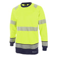 Two-tone Long Sleeve T-shirt