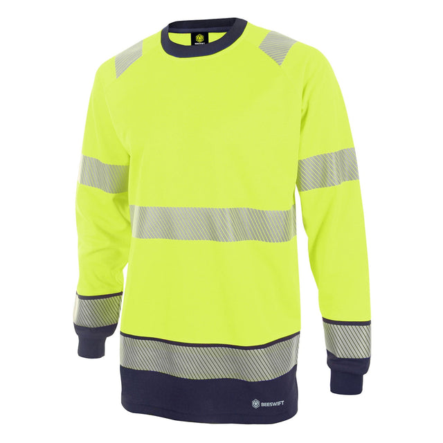 Two-tone Long Sleeve T-shirt