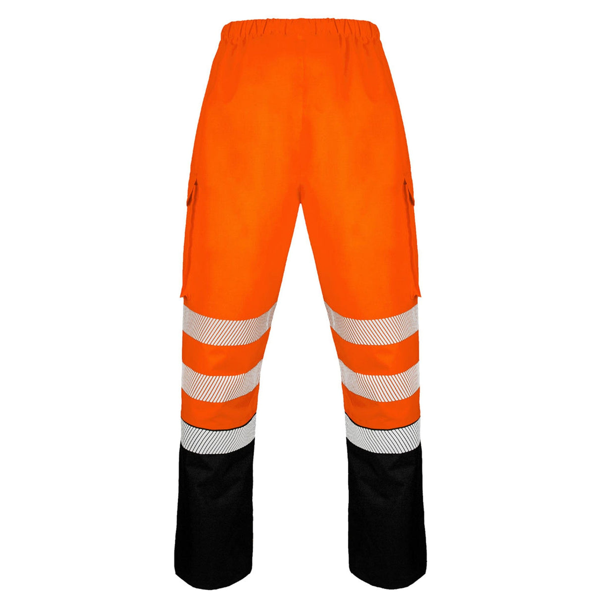 Reflective segmented tape on overtrouser