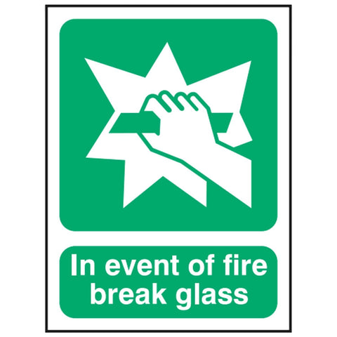 in-event-of-fire-break-glass-fire-extinguisher-signage-evacuation-escape-hazard-identify-locate-instruct-alarm-prevention-assembly-regulations-compliance-gear-self-adhesive-rigid-PVC-foam-high-impact-polystyrene-photoluminescent-polycarbonate