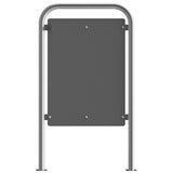 door-guard-stopper-800mm-protector-heavy-duty-large-bumper-ragged-galvanised-stainless-steel-rubber-stop-safety-barrier-flanged-indoor-outdoor-commercial-schools-universities-warehouses-factories