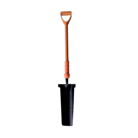 Insulated Newcastle Drainer Treaded Shovel - Ideal for Drainage Tasks - BS8020 Compliant - Durable Construction