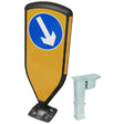 Retroreflective Reboundable Self-Righting Bollard