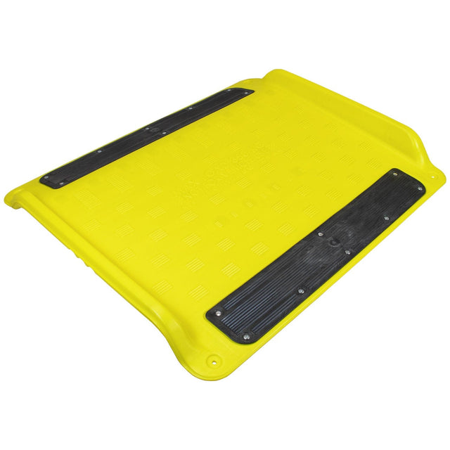 kerb-buddy-curb-wheelchair-accessible-ramp-handicap-access-sidewalk-pedestrian-pathway-mobility-friendly-disability-HDPE-melba-swintex-durable-anti-slip-heavy-duty-yellow-portable-recyclable