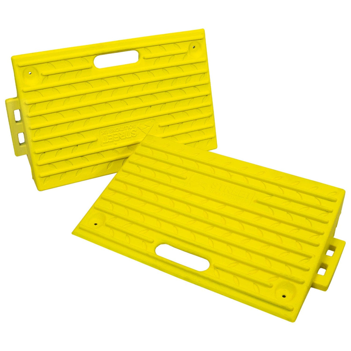 Yellow Ramp Handle Yellow Kerb Ramps - Pack of 2 - 4