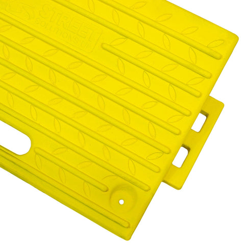 Yellow Ramp Handle Yellow Kerb Access Ramps - Pack of 2 - 6