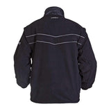 Professional Fleece Jacket with Horizontal Chest Pocket and Reflective Piping