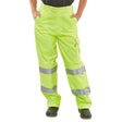Ladies Hi-vis Trousers with 3M Scotchlite tape