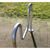 M Profile Cycle Stand available in ragged or flanged installation.