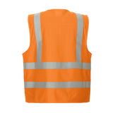 Safety Vest with Retro-reflective Tape, Flame Retardant Properties, EN ISO Standards