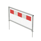 Manta 1.5m Hi-Vis Mesh Fence with reflective markings