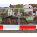 Wind Resistant Manta Mesh Fence for Barrier Systems