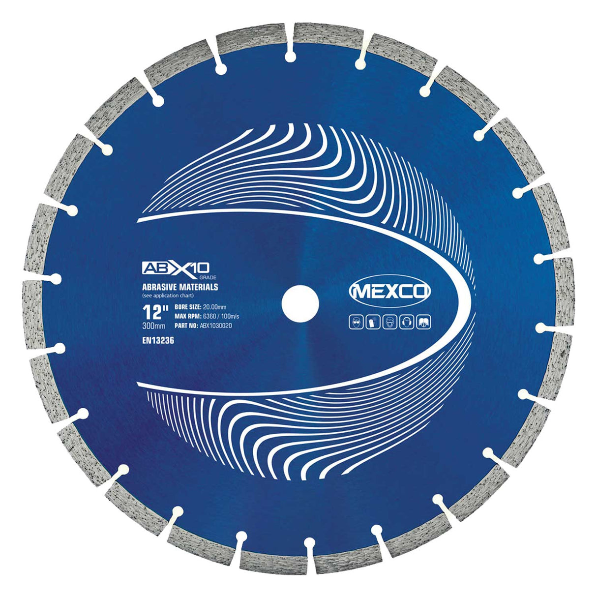 Mexco ABX10 Abrasive Materials Diamond Blade