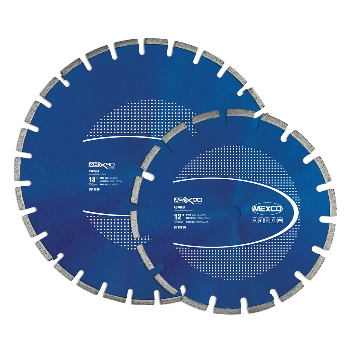 Mexco ASX90 Asphalt Diamond Blade
