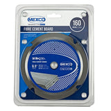 Mexco FBXCEL 160mm Fibre Cement Board PCD blade