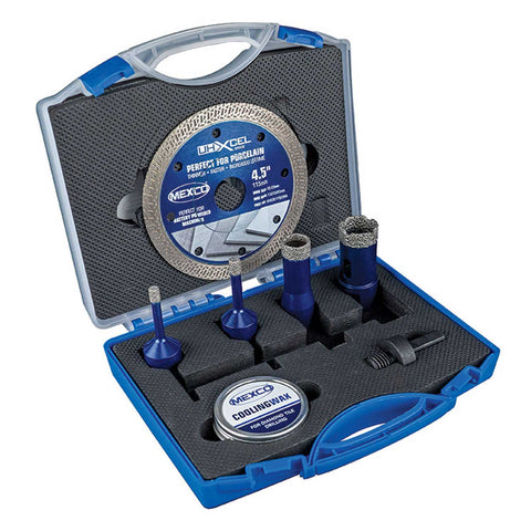 Mexco TDXCEL Diamond Blade and Tile Drill Kit