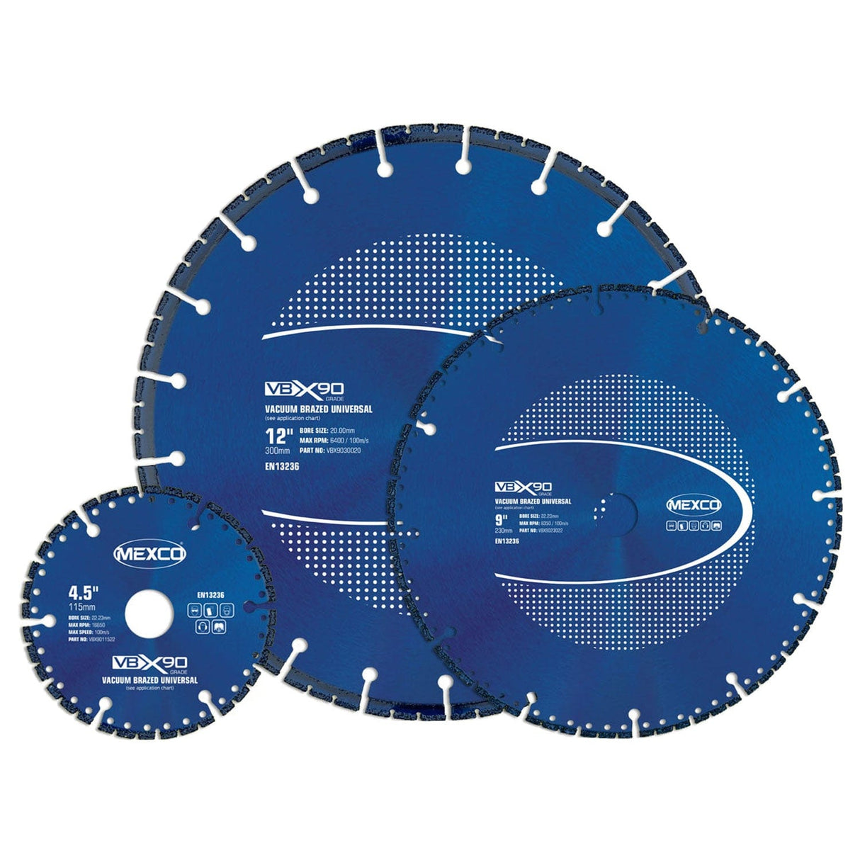 Mexco VBX90 Universal Diamond Blade