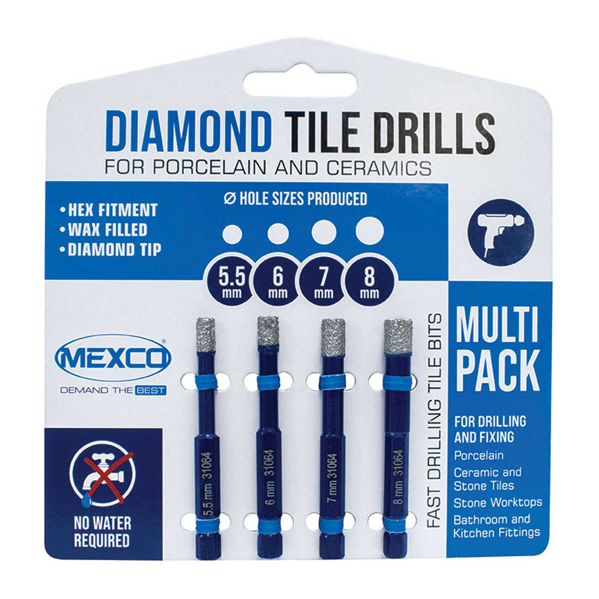Diamond Tile Drill