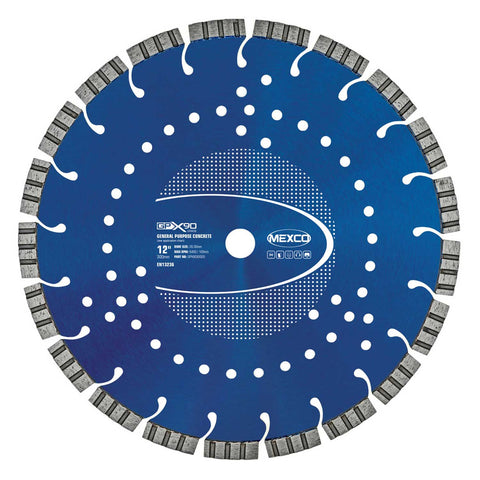 Mexco GPX90 GP Concrete 10mm Diamond Blade