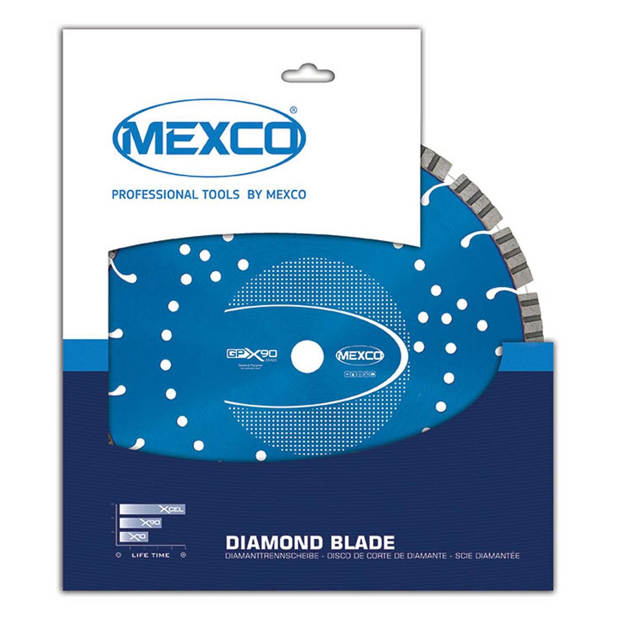 Mexco GPX90 GP Concrete 10mm Diamond Blade