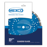 Mexco GPX90 GP Concrete 10mm Diamond Blade