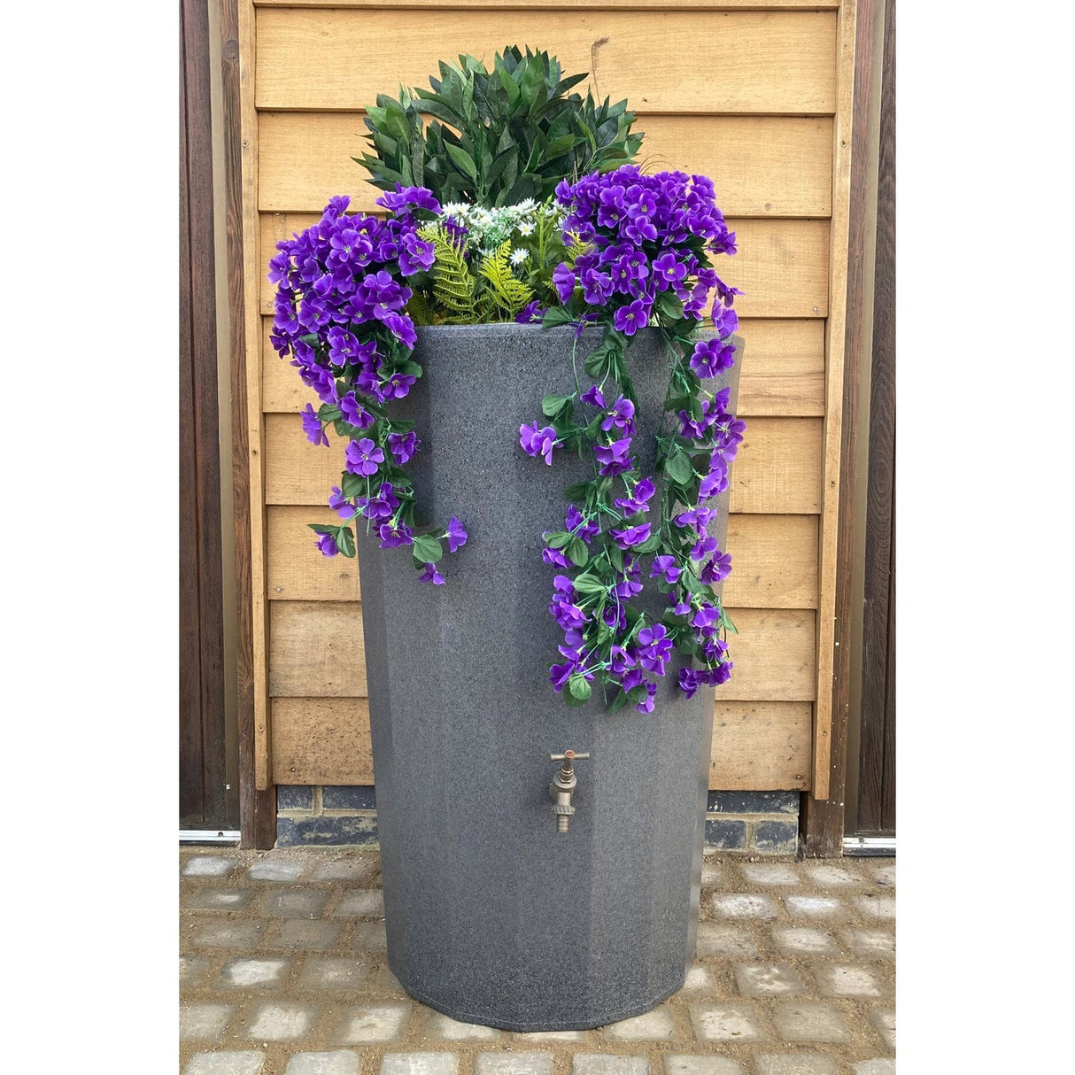 midi-metropolitan-23-litre-combined-water-butt-planter-multiple-outlets-baffled-storage-portable-rainwater-car-wash-valeting-window-cleaning-tank-mobile-drinking-temporary-emergency-large-transportable-construction-sites-outdoor-events-heavy-duty-capacity