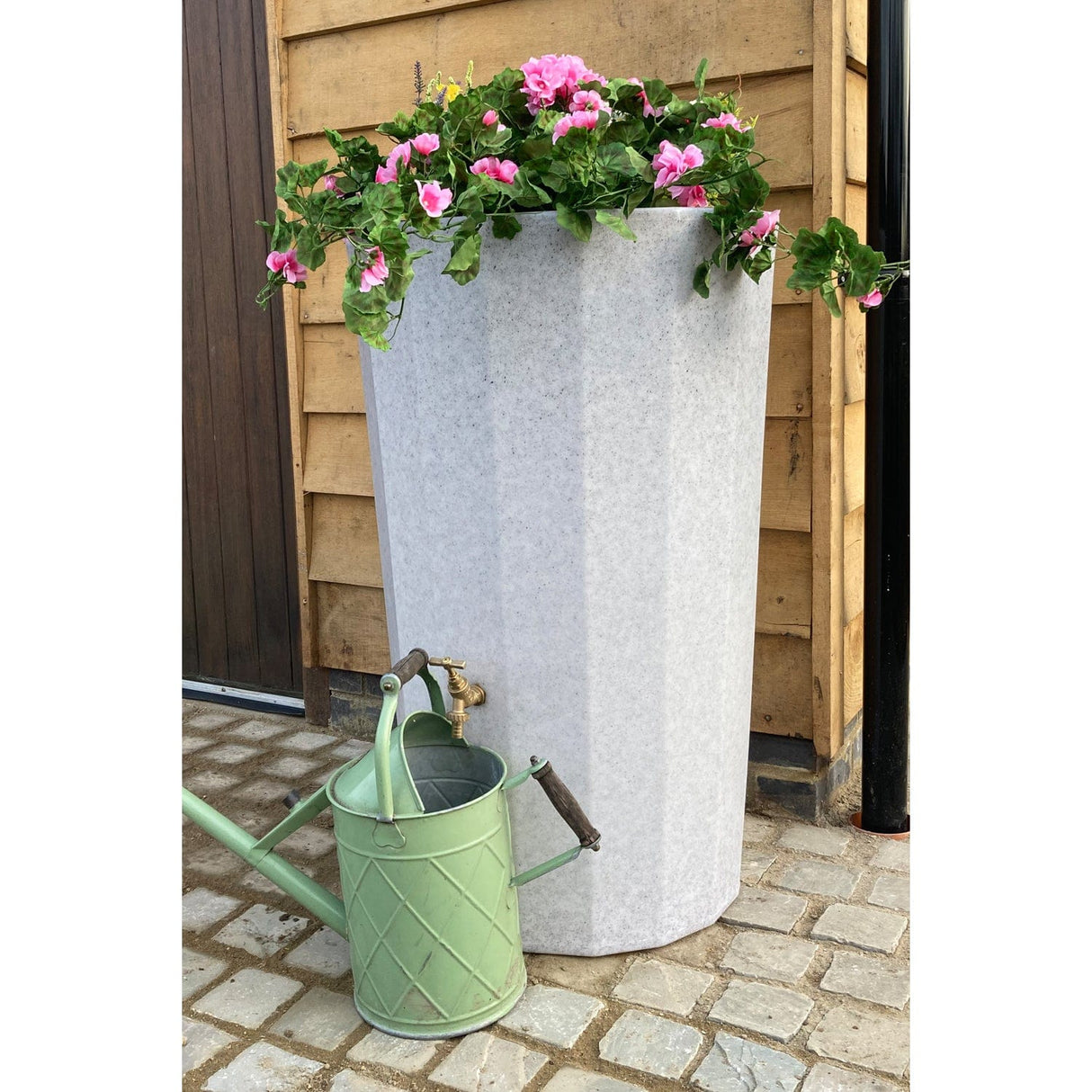 midi-metropolitan-23-litre-combined-water-butt-planter-multiple-outlets-baffled-storage-portable-rainwater-car-wash-valeting-window-cleaning-tank-mobile-drinking-temporary-emergency-large-transportable-construction-sites-outdoor-events-heavy-duty-capacity